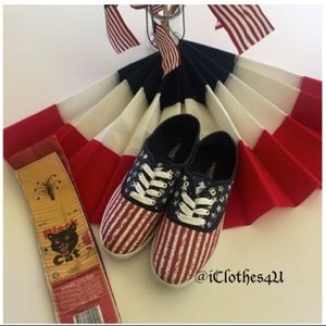Capelli New York Stars and Stripes Canvas Sneakers